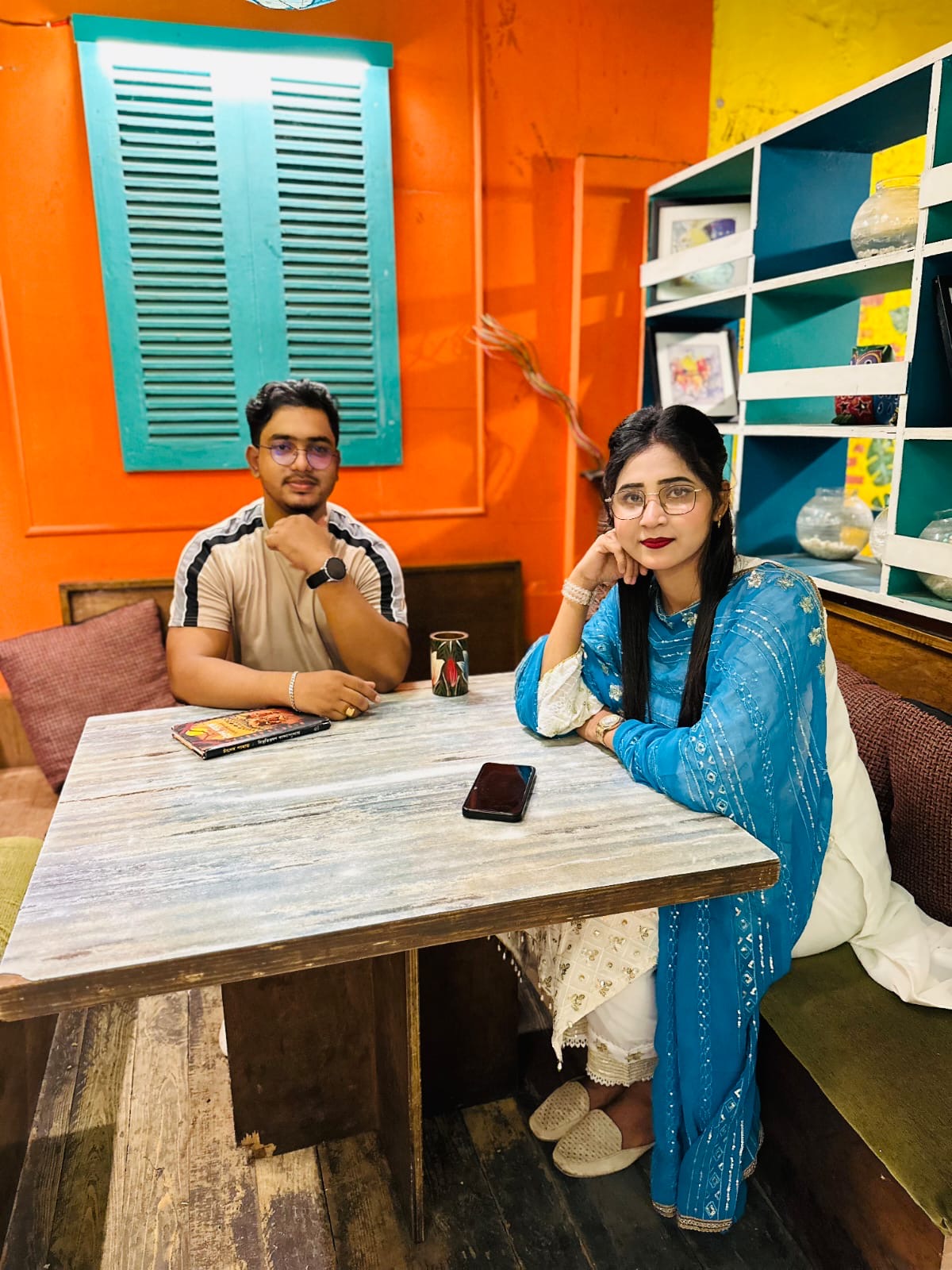 That colorful little restaurant