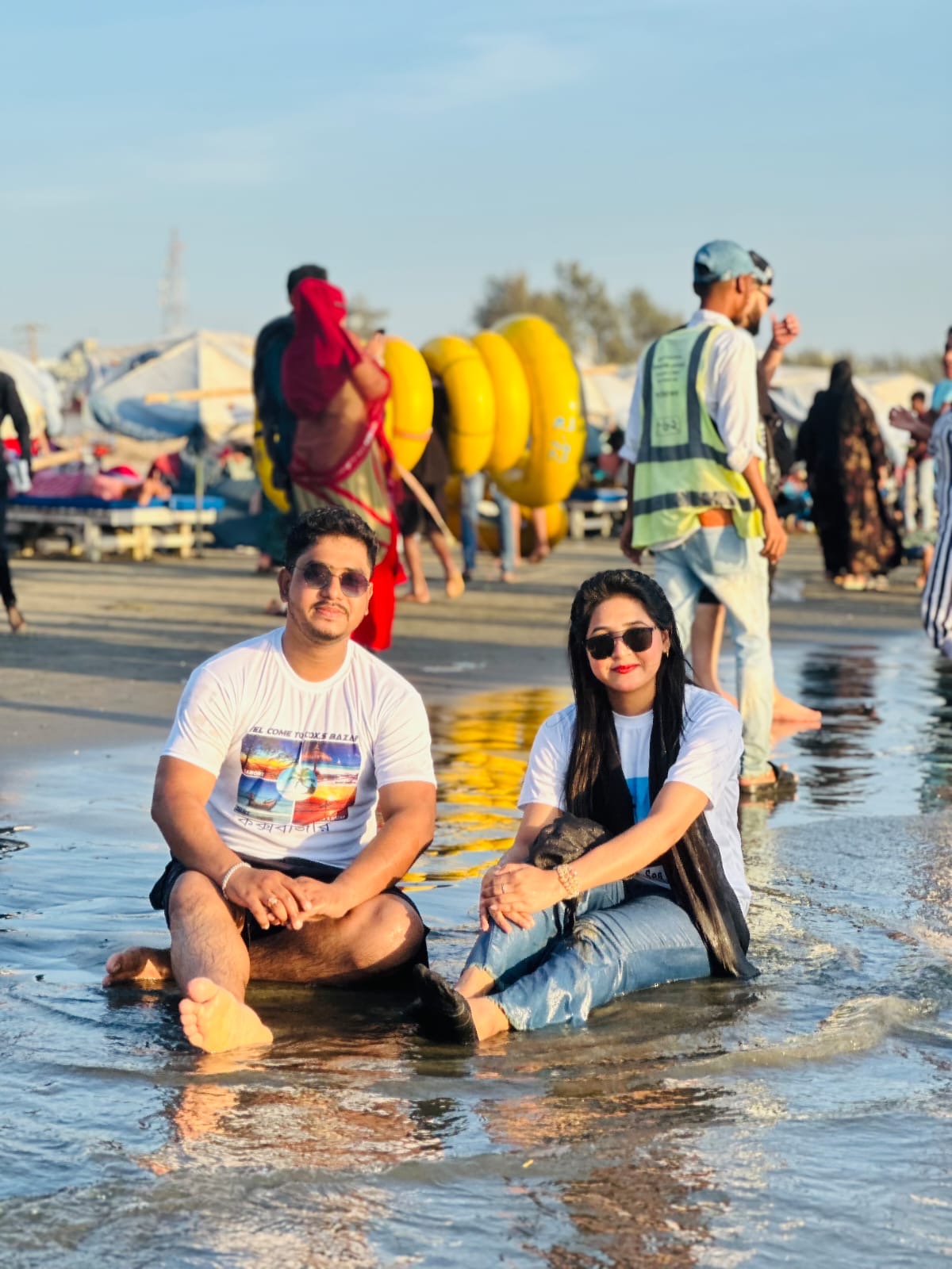 First day at Cox's Bazar — Sugandha Beach