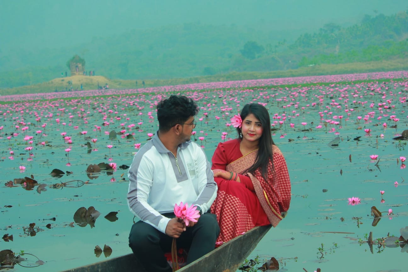Our Sylhet tour — lotus water, green fields & old ruins — photo 20